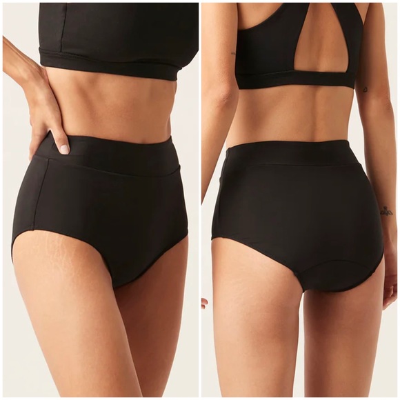 Modibodi Swimwear Recycled Hi Waist Bikini Brief - Picture 2 of 6